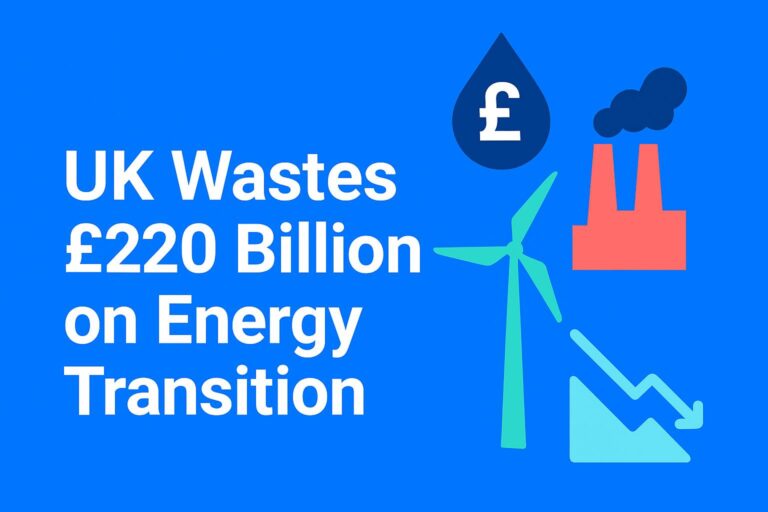 UK Wastes £220 Billion on Energy Transition