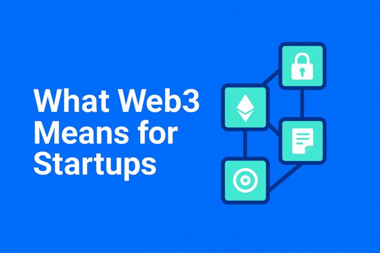 What Web3 Means for Startups