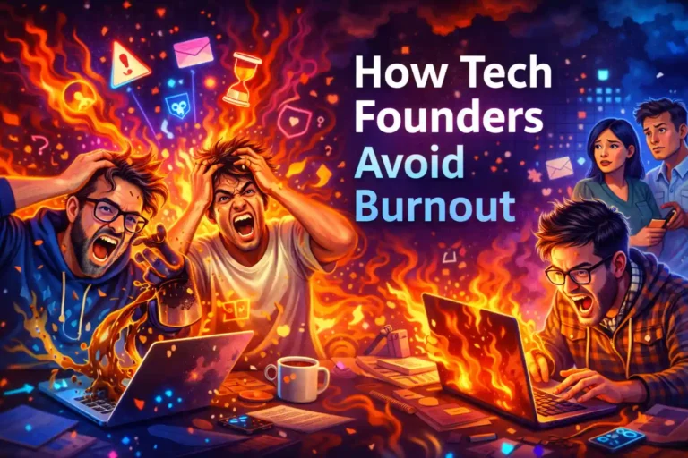 How Tech Founders Avoid Burnout