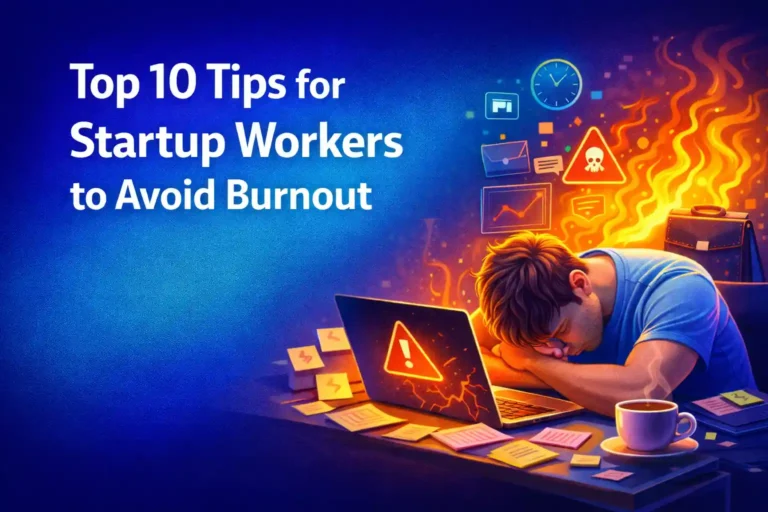 Top 10 Tips for Startup Workers to Avoid Burnout