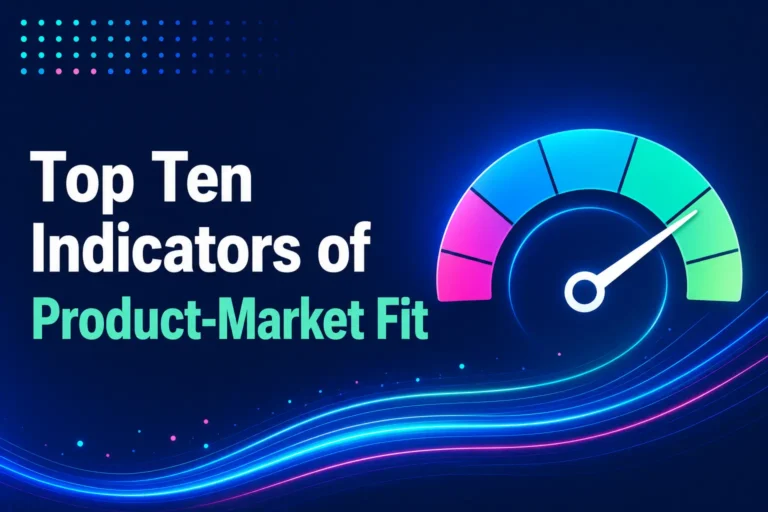 Top Ten Indicators of Product-Market Fit