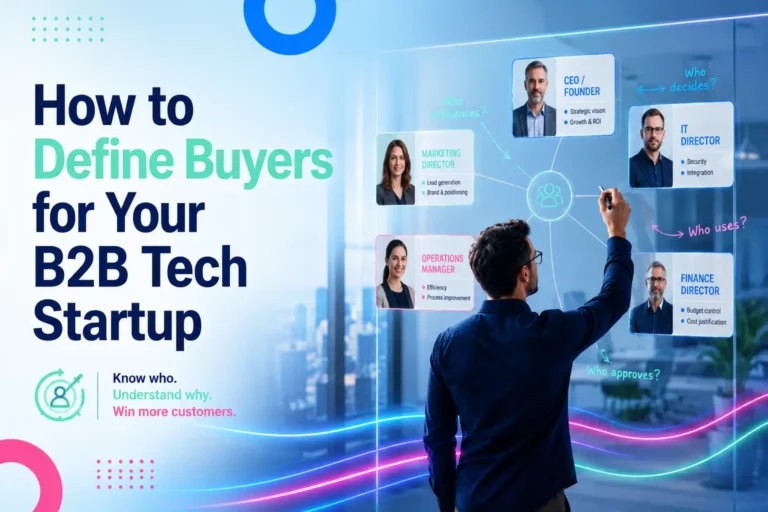 How to Define Buyers for Your B2B Tech Startup