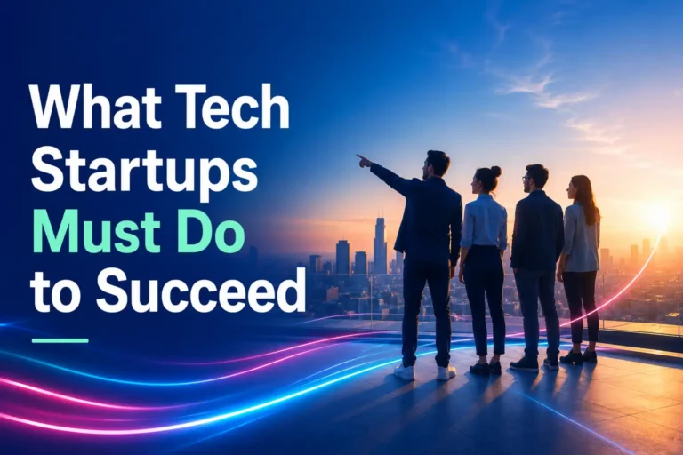 What Tech Startups Must Do to Succeed