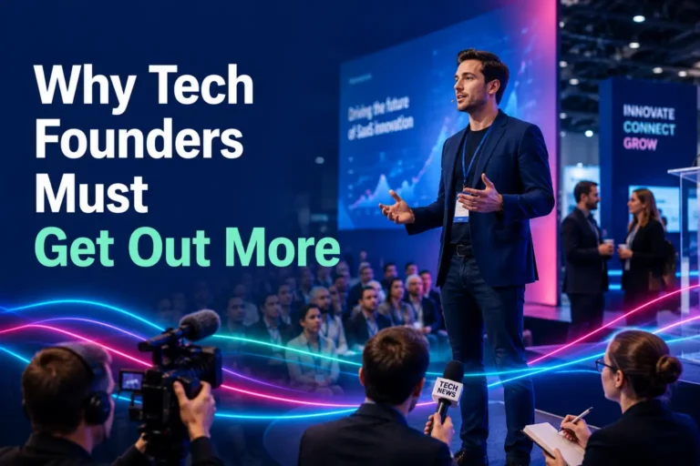 Why Tech Founders Must Get Out More