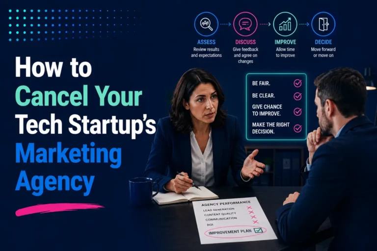 How to Cancel Your Tech Startup’s Marketing Agency