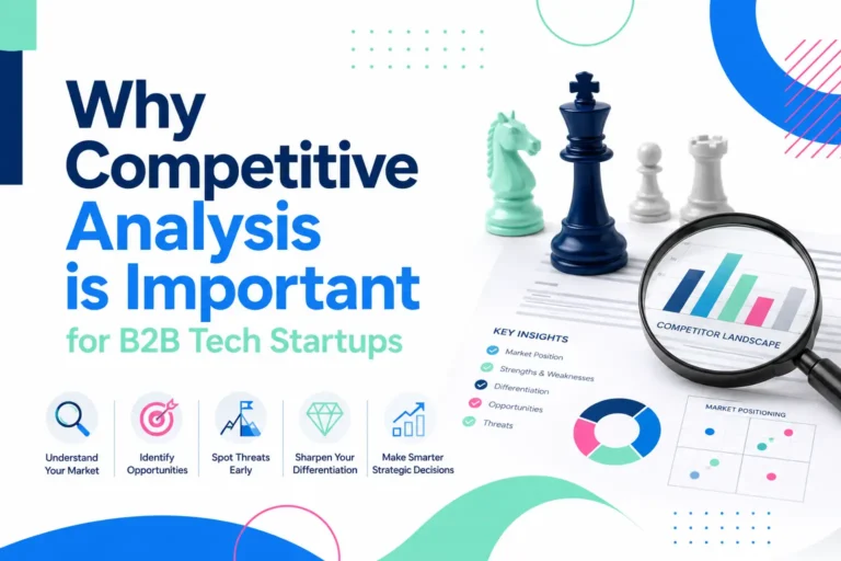Why Competitive Analysis is Important for B2B Tech Startups