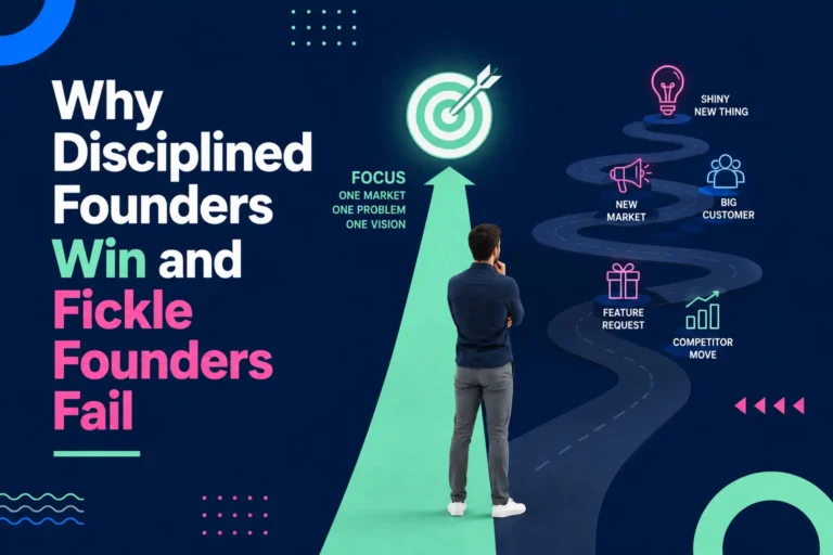 Why Disciplined Founders Win and Fickle Founders Fail