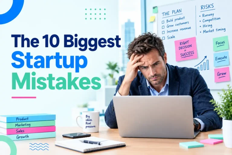 The 10 Biggest Startup Mistakes